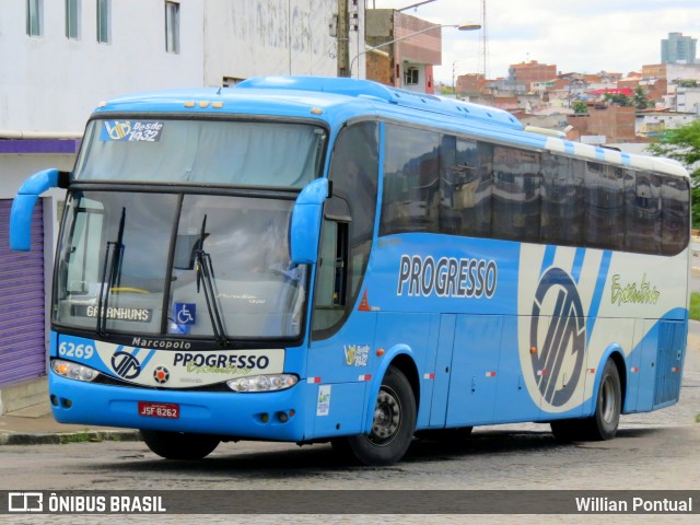Auto Viação Progresso 6269 na cidade de Caruaru, Pernambuco, Brasil, por Willian Pontual. Número da foto: #6635466.