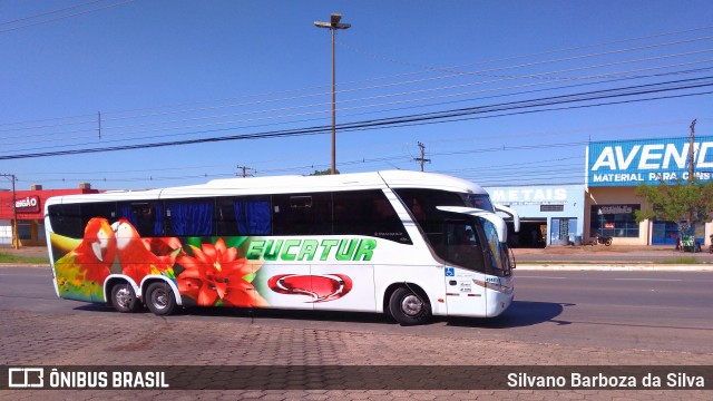 Eucatur - Empresa União Cascavel de Transportes e Turismo 4944 na cidade de Várzea Grande, Mato Grosso, Brasil, por Silvano Barboza da Silva. ID da foto: 6632216.