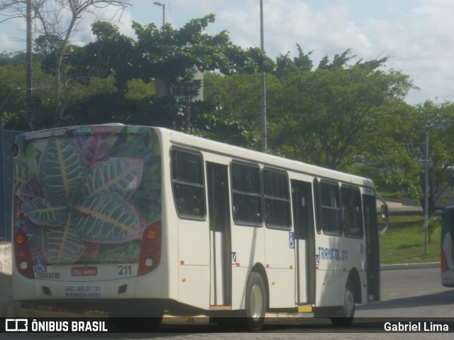 Transcol - Transportes Coletivos Ltda. 211 na cidade de Recife, Pernambuco, Brasil, por Gabriel Lima. Número da foto: #6632368.
