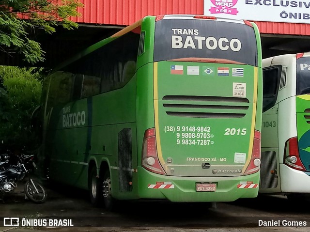 Trans Batoco Transporte e Turismo 2015 na cidade de Ouro Preto, Minas Gerais, Brasil, por Daniel Gomes. Número da foto: #6637287.