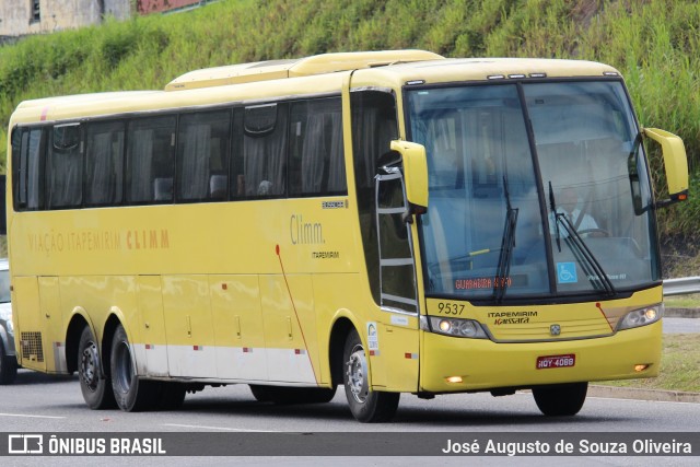 Viação Itapemirim 9537 na cidade de Barra do Piraí, Rio de Janeiro, Brasil, por José Augusto de Souza Oliveira. Número da foto: #6638224.