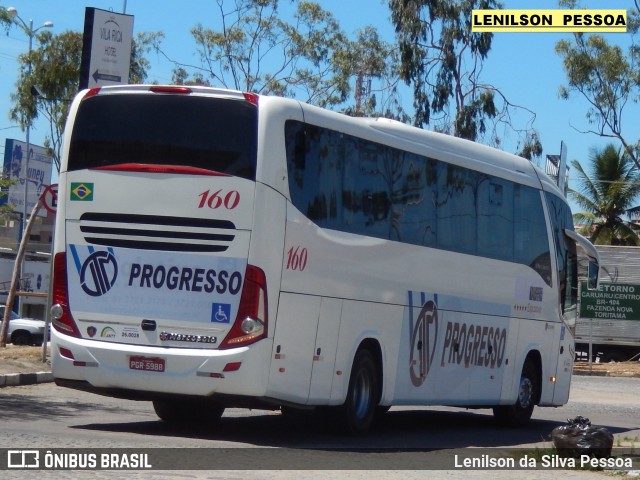 Auto Viação Progresso 160 na cidade de Caruaru, Pernambuco, Brasil, por Lenilson da Silva Pessoa. ID da foto: 6637981.