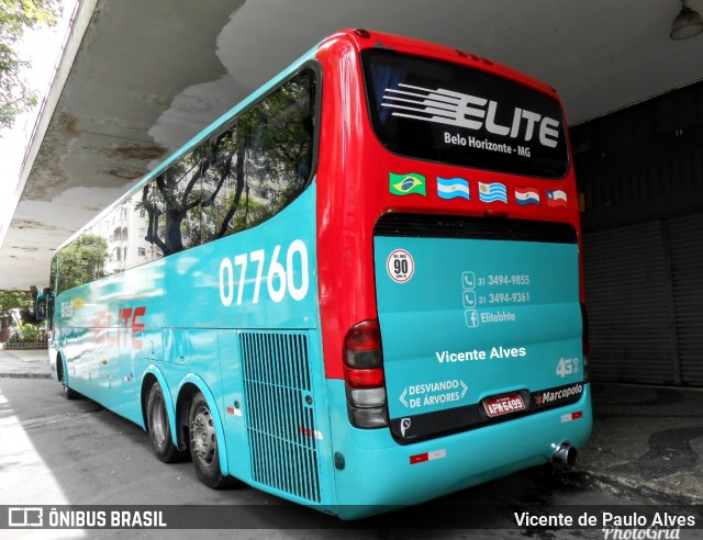 Elite Turismo 07760 na cidade de Belo Horizonte, Minas Gerais, Brasil, por Vicente de Paulo Alves. Número da foto: #6635924.
