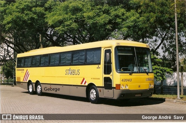 Viação Itapemirim 42043 na cidade de São Paulo, São Paulo, Brasil, por George André  Savy. ID da foto: 6636730.