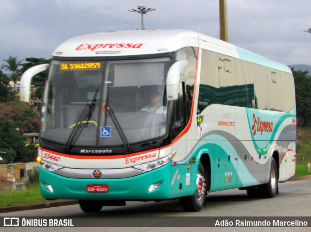 Expressa Turismo 55440 na cidade de Belo Horizonte, Minas Gerais, Brasil, por Adão Raimundo Marcelino. Número da foto: #6637883.