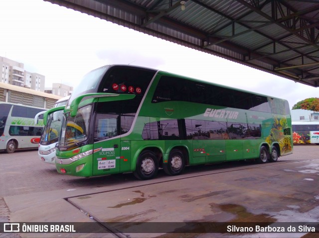 Eucatur - Empresa União Cascavel de Transportes e Turismo 5304 na cidade de Cuiabá, Mato Grosso, Brasil, por Silvano Barboza da Silva. Número da foto: #6636073.