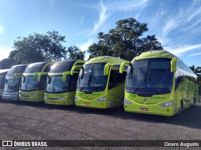 Viação Garcia 7939 na cidade de Ribeirão Preto, São Paulo, Brasil, por Cicero Augusto. Número da foto: #6635974.
