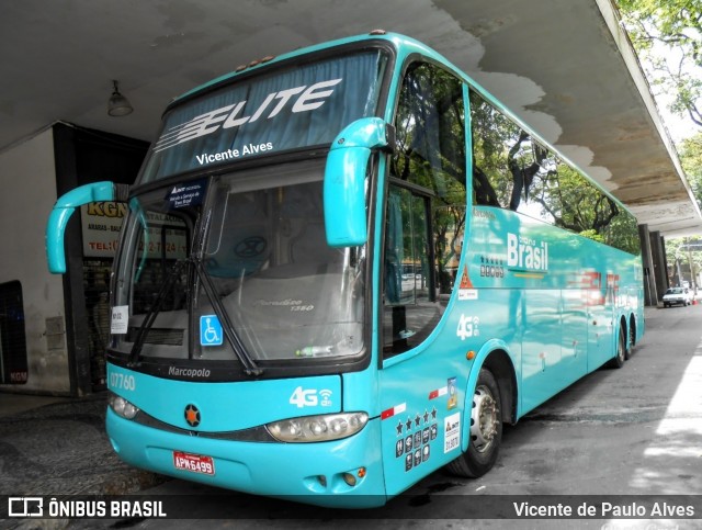 Elite Turismo 07760 na cidade de Belo Horizonte, Minas Gerais, Brasil, por Vicente de Paulo Alves. ID da foto: 6635918.