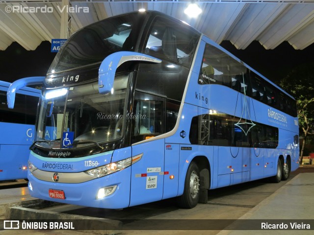 Rápido Federal 11860 na cidade de Planaltina, Distrito Federal, Brasil, por Ricardo Vieira. ID da foto: 6694471.