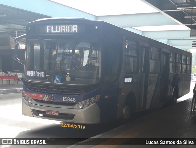 Viação Miracatiba 15.848 na cidade de São Paulo, São Paulo, Brasil, por Lucas Santos da Silva. Número da foto: #6694698.