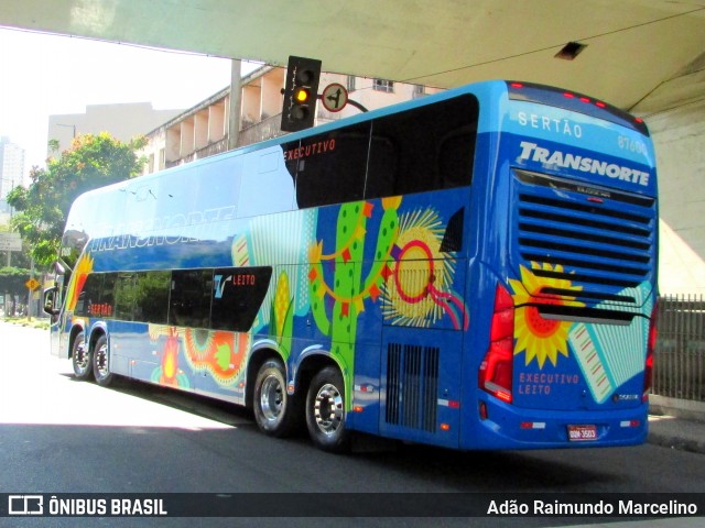 Transnorte - Transporte e Turismo Norte de Minas 87600 na cidade de Belo Horizonte, Minas Gerais, Brasil, por Adão Raimundo Marcelino. ID da foto: 6696106.