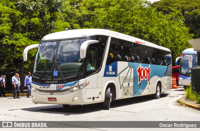 Auto Viação 1001 RJ 108.584 na cidade de São Paulo, São Paulo, Brasil, por Oscar Rodriguez . Número da foto: #6696933.