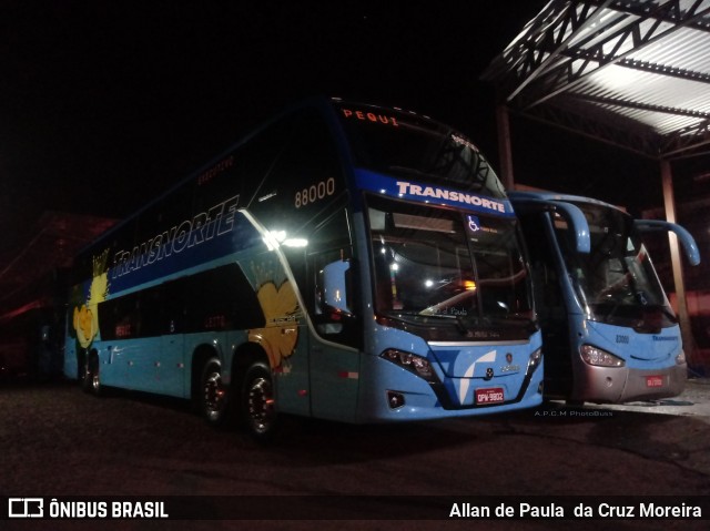 Transnorte - Transporte e Turismo Norte de Minas 88000 na cidade de Belo Horizonte, Minas Gerais, Brasil, por Allan de Paula  da Cruz Moreira. ID da foto: 6694830.