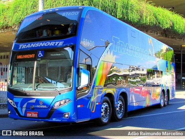 Transnorte - Transporte e Turismo Norte de Minas 87600 na cidade de Belo Horizonte, Minas Gerais, Brasil, por Adão Raimundo Marcelino. Número da foto: #6696091.
