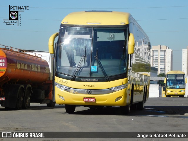 Viação Itapemirim 60049 na cidade de São Paulo, São Paulo, Brasil, por Angelo Rafael Petinate. Número da foto: #6696996.