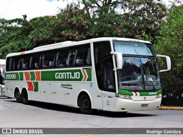 Empresa Gontijo de Transportes 20200 na cidade de São Paulo, São Paulo, Brasil, por Rodrigo Coimbra. ID da foto: 6696429.