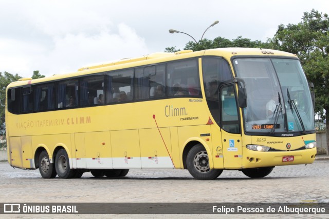 Viação Itapemirim 8859 na cidade de Vitória da Conquista, Bahia, Brasil, por Felipe Pessoa de Albuquerque. Número da foto: #6695397.