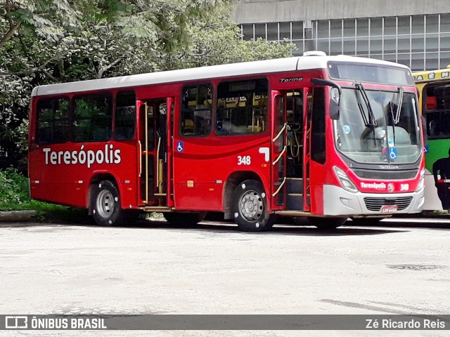 Viação Dedo de Deus 348 na cidade de Teresópolis, Rio de Janeiro, Brasil, por Zé Ricardo Reis. Número da foto: #6696432.
