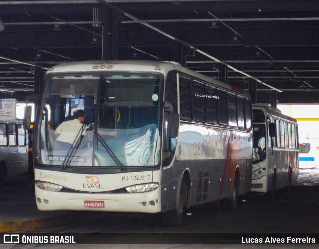 Evanil Transportes e Turismo RJ 132.017 na cidade de Nova Iguaçu, Rio de Janeiro, Brasil, por Lucas Alves Ferreira. ID da foto: 6696188.