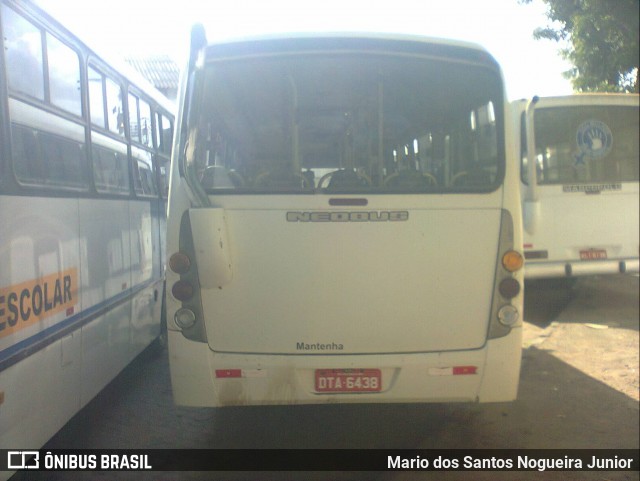 Ônibus Particulares 1 6438 na cidade de Cruz das Almas, Bahia, Brasil, por Mario dos Santos Nogueira Junior. ID da foto: 6694561.