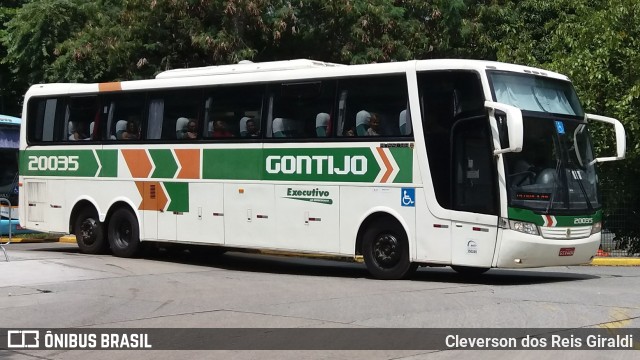 Empresa Gontijo de Transportes 20035 na cidade de São Paulo, São Paulo, Brasil, por Cleverson dos Reis Giraldi. Número da foto: #6694768.