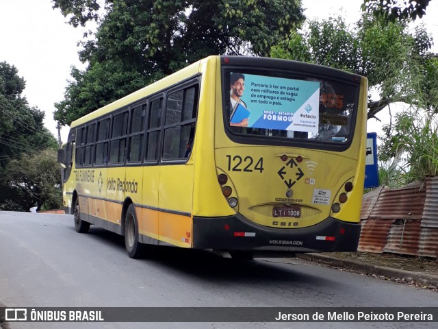 Viação Sul Fluminense 1224 na cidade de Volta Redonda, Rio de Janeiro, Brasil, por Jerson de Mello Peixoto Pereira. Número da foto: #6718314.