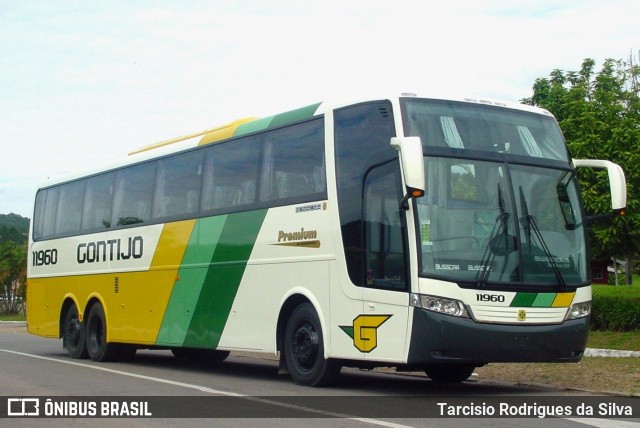 Empresa Gontijo de Transportes 11960 na cidade de Joinville, Santa Catarina, Brasil, por Tarcisio Rodrigues da Silva. ID da foto: 6718570.