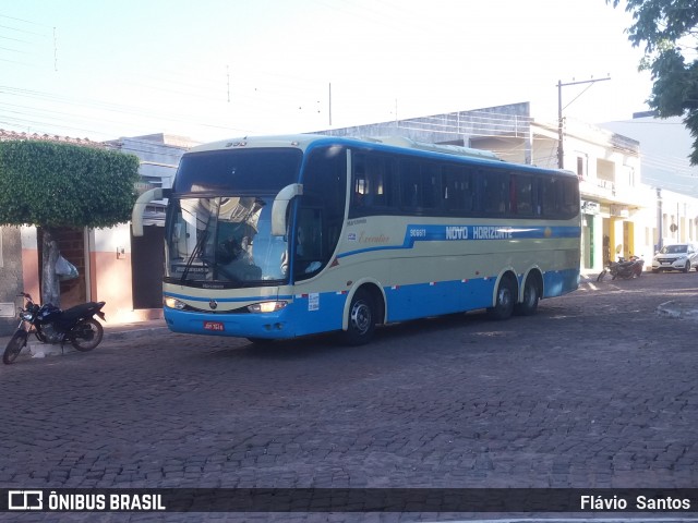 Viação Novo Horizonte 906611 na cidade de Barra da Estiva, Bahia, Brasil, por Flávio  Santos. ID da foto: 6718306.