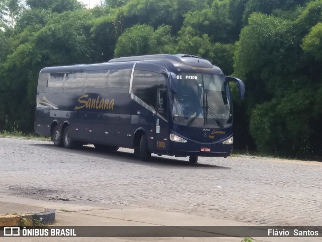 Empresas de Transportes Santana e São Paulo 1003 na cidade de Cruz das Almas, Bahia, Brasil, por Flávio  Santos. Número da foto: #6718325.