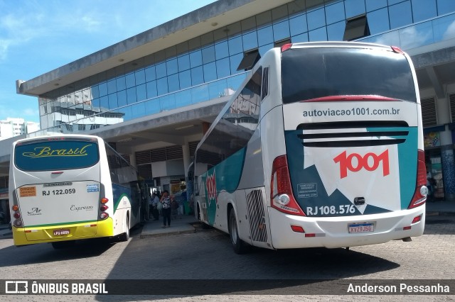 Auto Viação 1001 RJ 108.576 na cidade de Campos dos Goytacazes, Rio de Janeiro, Brasil, por Anderson Pessanha. ID da foto: 6720081.