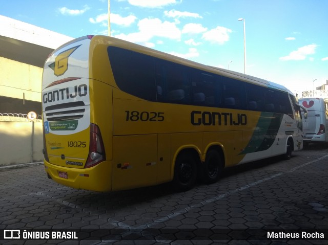 Empresa Gontijo de Transportes 18025 na cidade de Belo Horizonte, Minas Gerais, Brasil, por Matheus Rocha. Número da foto: #6721339.