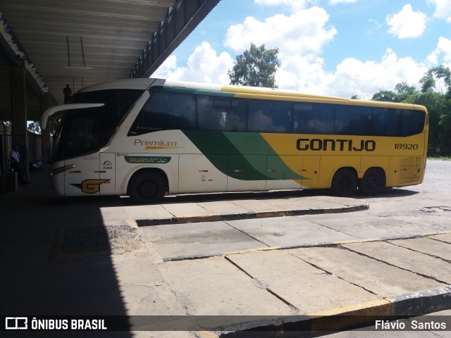 Empresa Gontijo de Transportes 18920 na cidade de Cruz das Almas, Bahia, Brasil, por Flávio  Santos. Número da foto: #6722128.