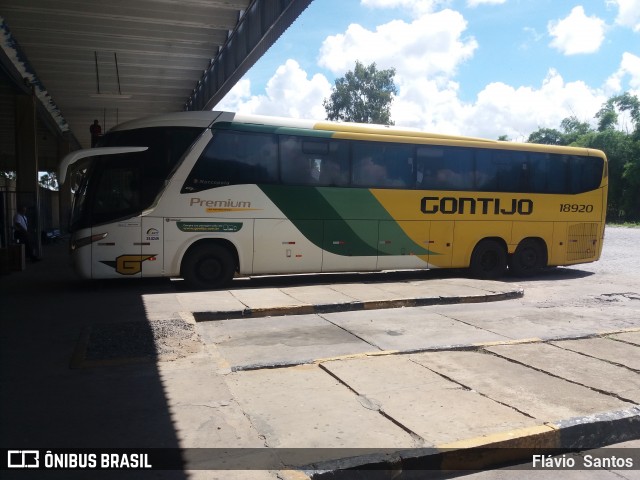 Empresa Gontijo de Transportes 18920 na cidade de Cruz das Almas, Bahia, Brasil, por Flávio  Santos. ID da foto: 6722128.