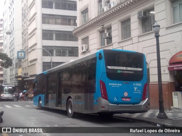 Viação Paratodos > São Jorge > Metropolitana São Paulo > Mobibrasil 6 3565 na cidade de São Paulo, São Paulo, Brasil, por Rafael Lopes de Oliveira. Número da foto: #6721310.
