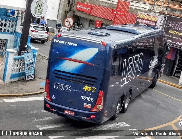 Viação Cometa 13166 na cidade de Aparecida, São Paulo, Brasil, por Vicente de Paulo Alves. Número da foto: #6722890.