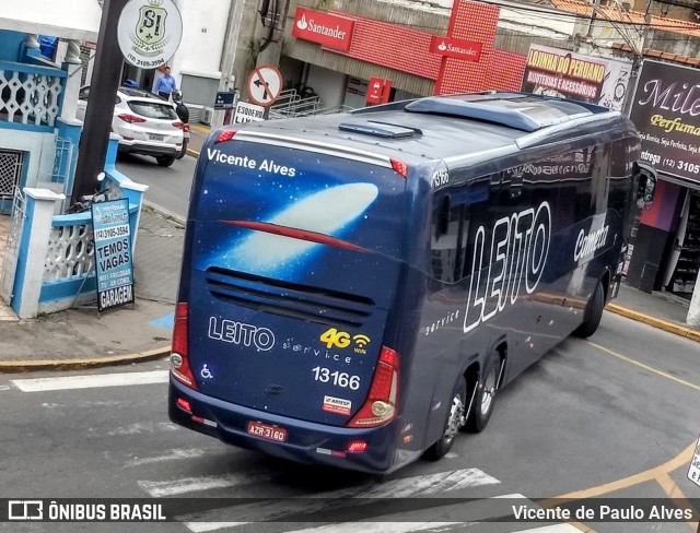 Viação Cometa 13166 na cidade de Aparecida, São Paulo, Brasil, por Vicente de Paulo Alves. ID da foto: 6722890.