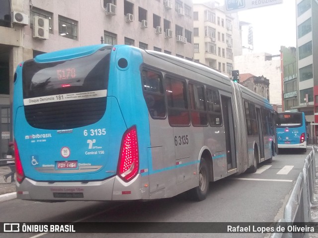 Viação Paratodos > São Jorge > Metropolitana São Paulo > Mobibrasil 6 3135 na cidade de São Paulo, São Paulo, Brasil, por Rafael Lopes de Oliveira. Número da foto: #6722841.