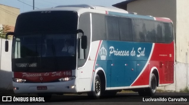 Empresa Expresso Princesa do Sul 196 na cidade de Teresina, Piauí, Brasil, por Lucivanildo Carvalho. Número da foto: #6723287.