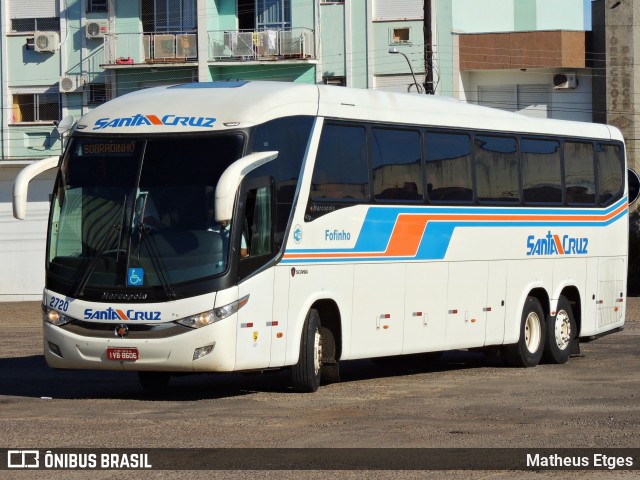 VUSC - Viação União Santa Cruz 2720 na cidade de Santa Cruz do Sul, Rio Grande do Sul, Brasil, por Matheus Etges. ID da foto: 6724297.