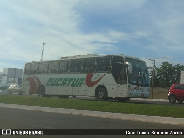 Eucatur - Empresa União Cascavel de Transportes e Turismo 4117 na cidade de Ji-Paraná, Rondônia, Brasil, por Gian Lucas  Santana Zardo. ID da foto: 6723278.