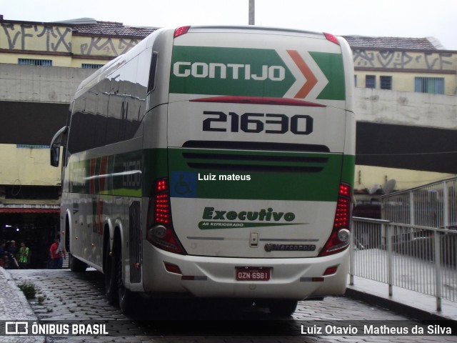 Empresa Gontijo de Transportes 21630 na cidade de Belo Horizonte, Minas Gerais, Brasil, por Luiz Otavio Matheus da Silva. ID da foto: 6723941.