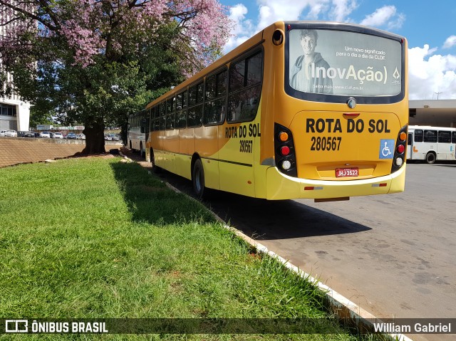 Rota do Sol Turismo 280567 na cidade de Brasília, Distrito Federal, Brasil, por William Gabriel. Número da foto: #6723051.
