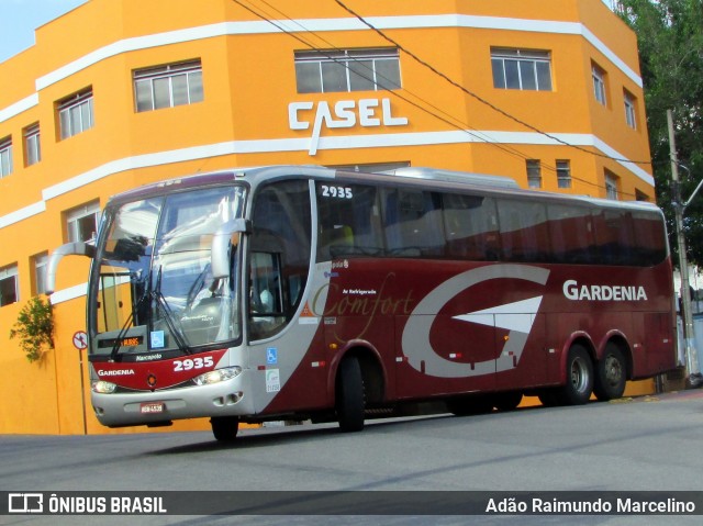 Expresso Gardenia 2935 na cidade de Lavras, Minas Gerais, Brasil, por Adão Raimundo Marcelino. Número da foto: #6724538.