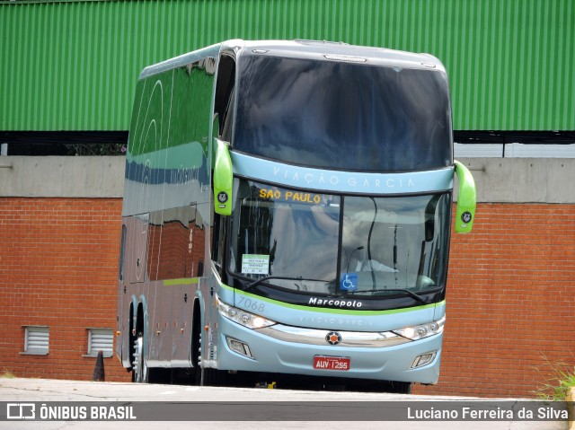 Viação Garcia 7068 na cidade de São Paulo, São Paulo, Brasil, por Luciano Ferreira da Silva. Número da foto: #6724027.