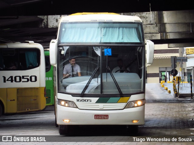 Empresa Gontijo de Transportes 16005 na cidade de Belo Horizonte, Minas Gerais, Brasil, por Tiago Wenceslau de Souza. ID da foto: 6723555.