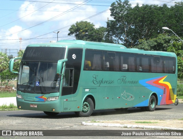 Expresso Floriano 031 na cidade de Teresina, Piauí, Brasil, por Joao Paulo Nascimento Silva. ID da foto: 6725939.