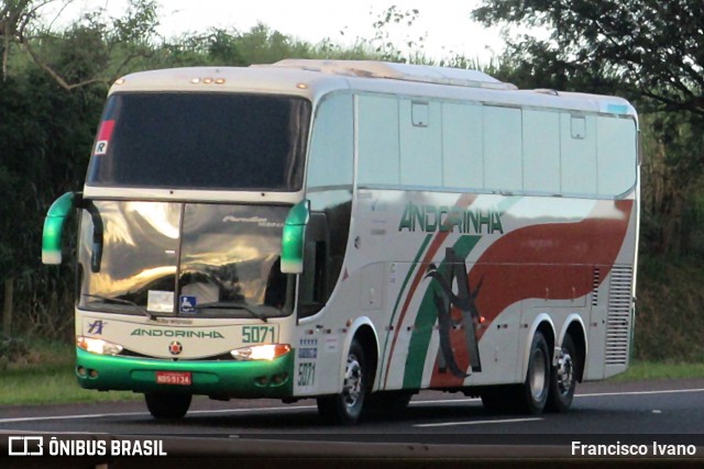 Empresa de Transportes Andorinha 5071 na cidade de Assis, São Paulo, Brasil, por Francisco Ivano. ID da foto: 6729200.