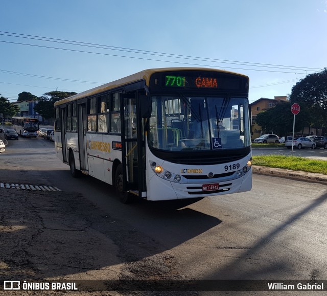 CT Expresso 9189 na cidade de Luziânia, Goiás, Brasil, por William Gabriel. ID da foto: 6730038.