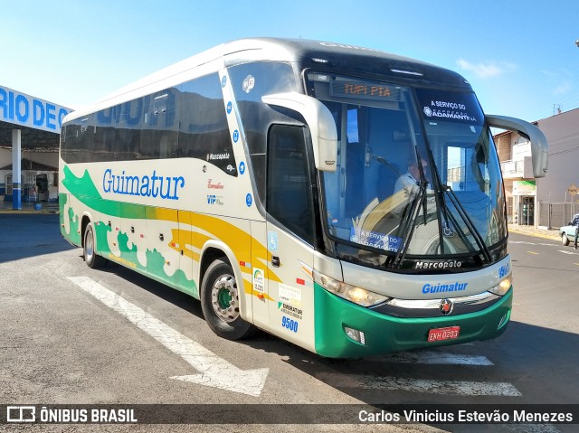 Guimatur Turismo 9500 na cidade de Osvaldo Cruz, São Paulo, Brasil, por Carlos Vinicius Estevão Menezes. Número da foto: #6730216.