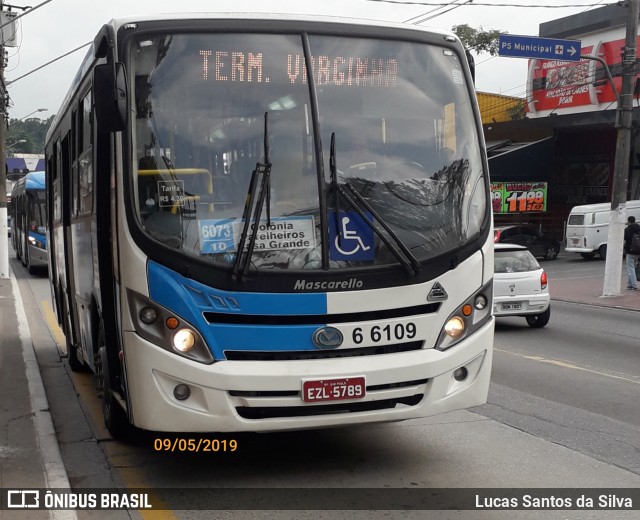 Transwolff Transportes e Turismo 6 6109 na cidade de São Paulo, São Paulo, Brasil, por Lucas Santos da Silva. Número da foto: #6730127.